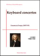 Concerto in D major, BWV 972 piano sheet music cover